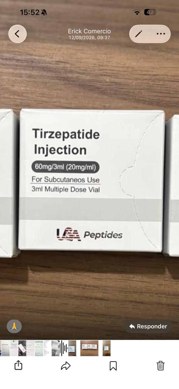 TIRZEPATIDA USA PEPTIDES 60MG