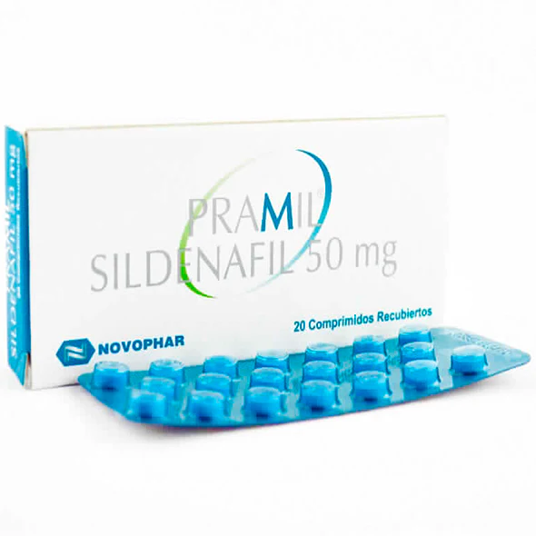 PRAMIL SILDENAFIL 50MG X 20 COMPRIMIDOS